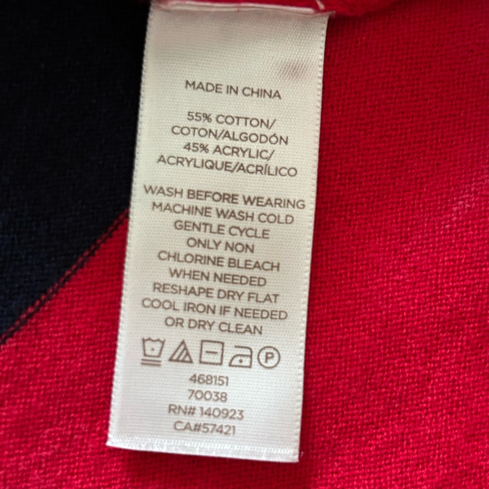 LOFT Colorblock Poncho - Picture 7 of 7
